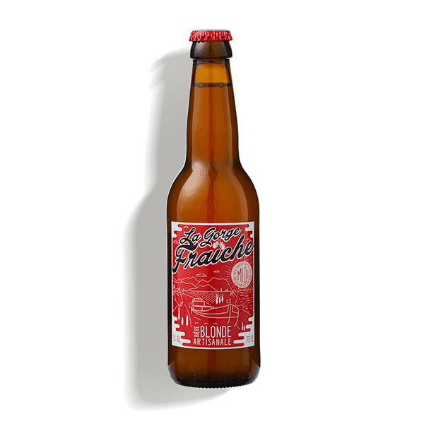 Bière Artisanale Blonde - La Gorge Fraîche